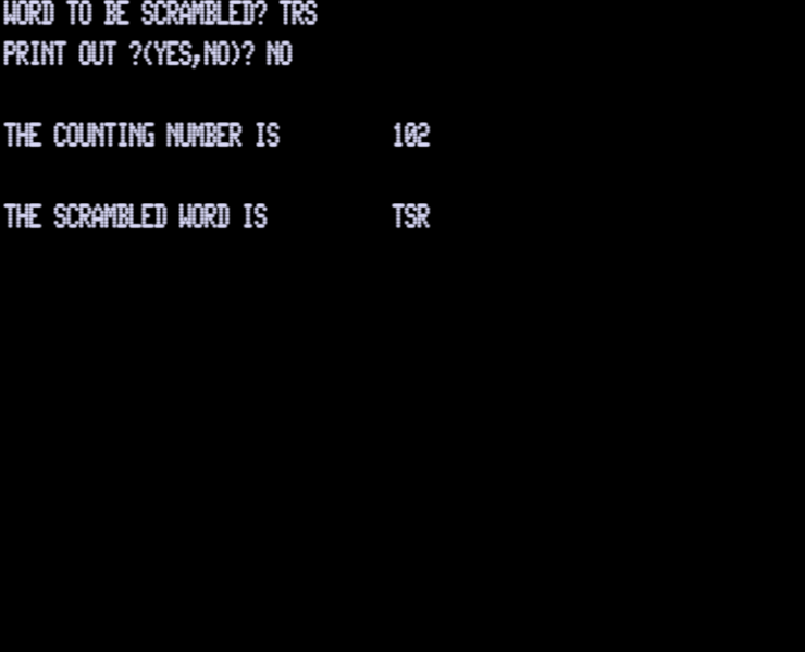 Screen shot